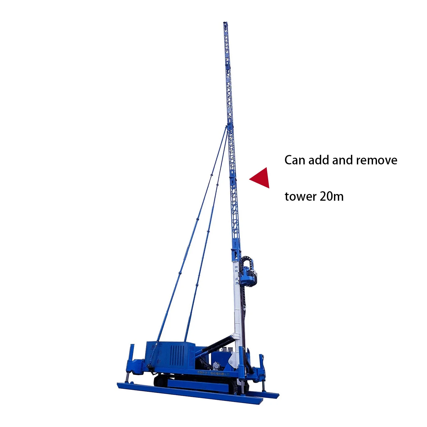 Crawler elevatum Jet Grouting EXERCITATIO Rig