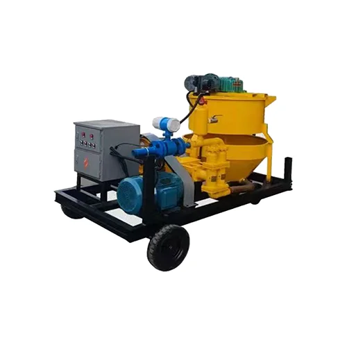 Grouting et miscentes apparatus